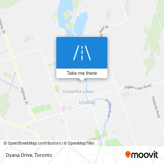 Dyana Drive map