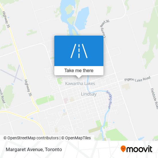 Margaret Avenue map