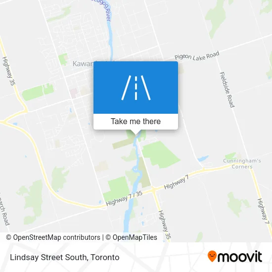Lindsay Street South map