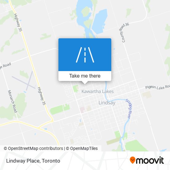 Lindway Place map