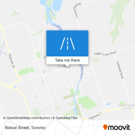 Ridout Street map