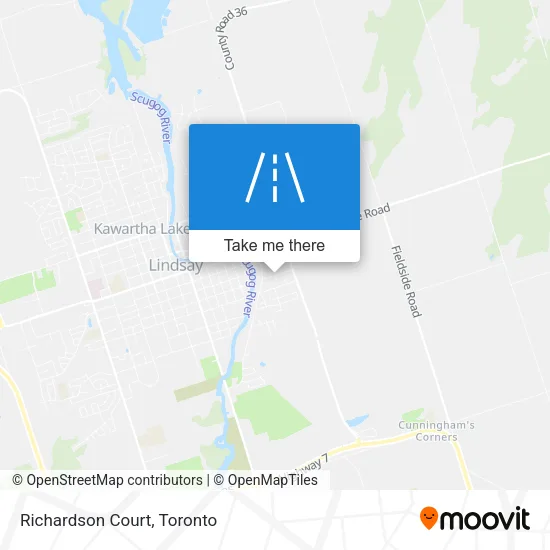 Richardson Court map