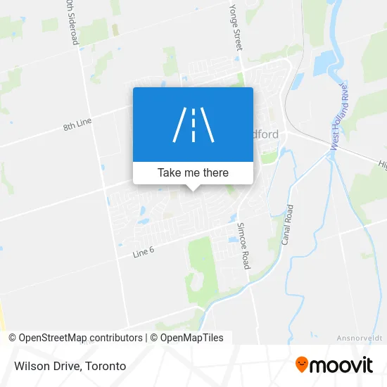 Wilson Drive map