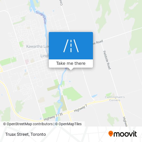 Truax Street map