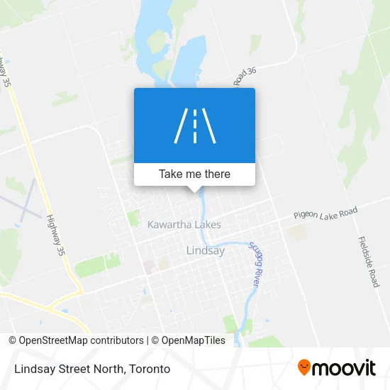 Lindsay Street North map