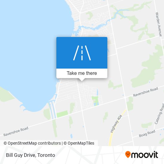 Bill Guy Drive map