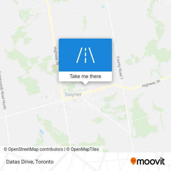 Datas Drive map