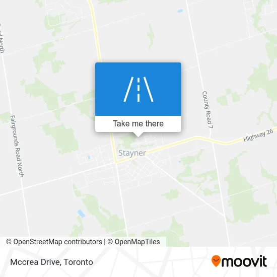 Mccrea Drive map