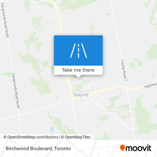 Birchwood Boulevard plan
