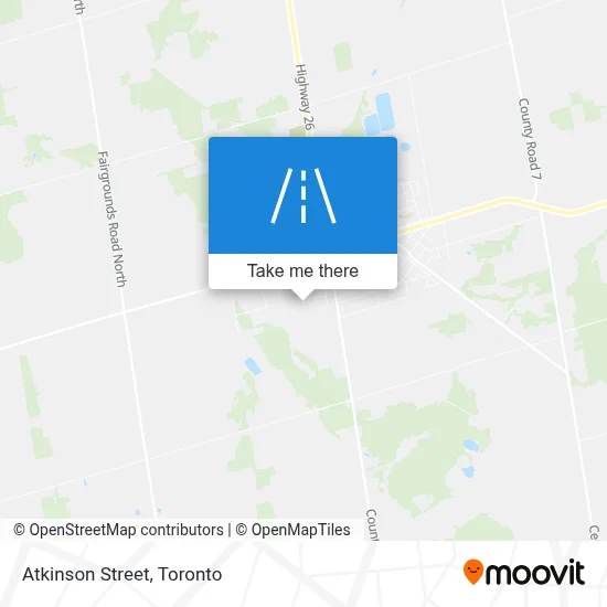 Atkinson Street map
