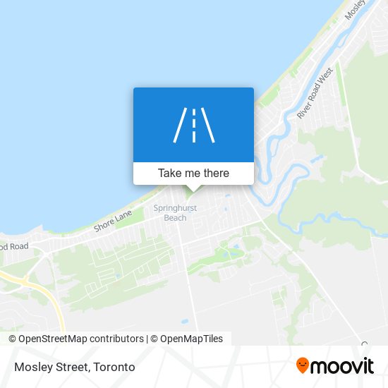 Mosley Street map