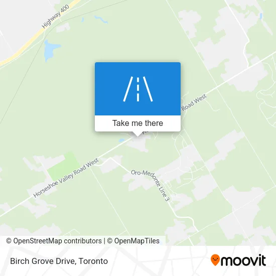 Birch Grove Drive map