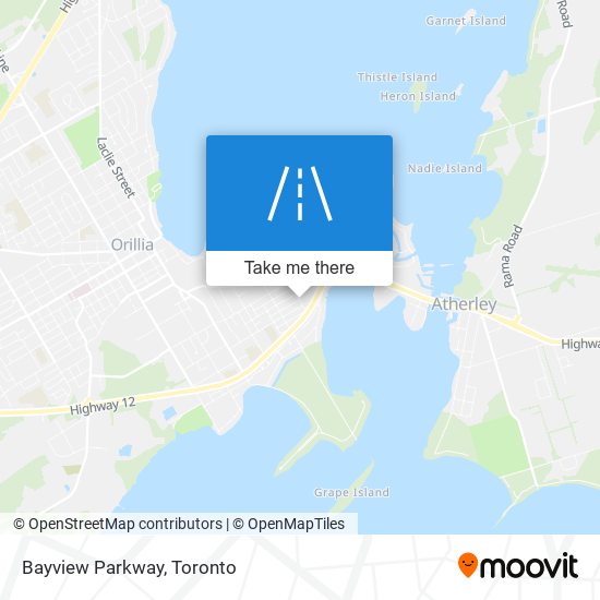 Bayview Parkway map