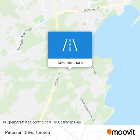 Paterson Drive map