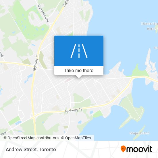 Andrew Street map