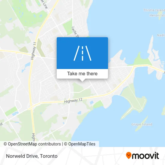 Norweld Drive map