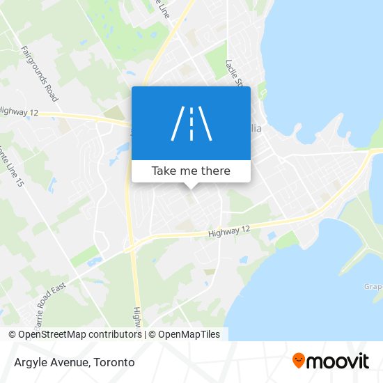Argyle Avenue map