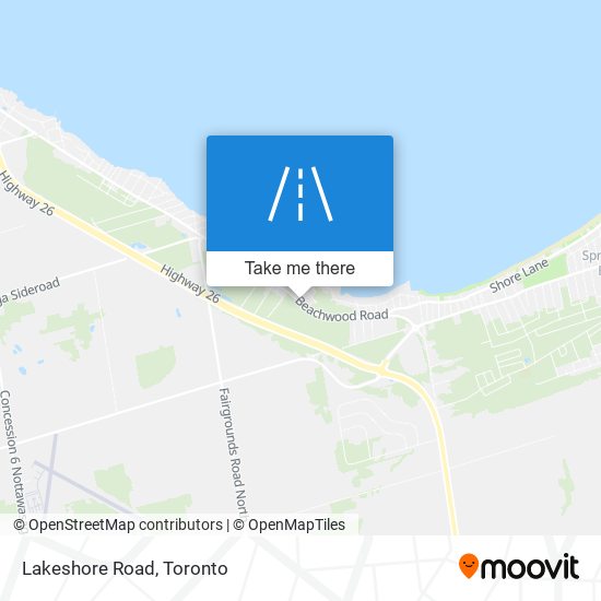 Lakeshore Road plan