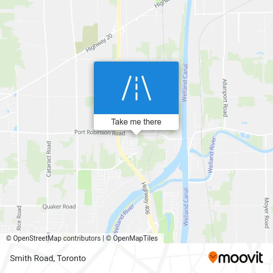 Smith Road map