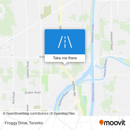 Froggy Drive map