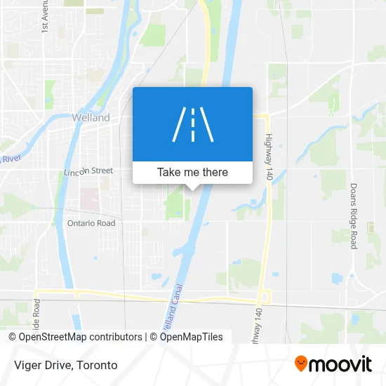 Viger Drive map