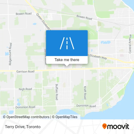 Terry Drive map