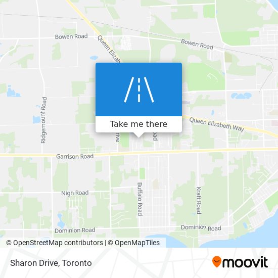 Sharon Drive map