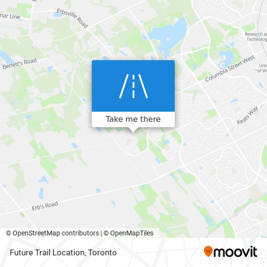 Future Trail Location map