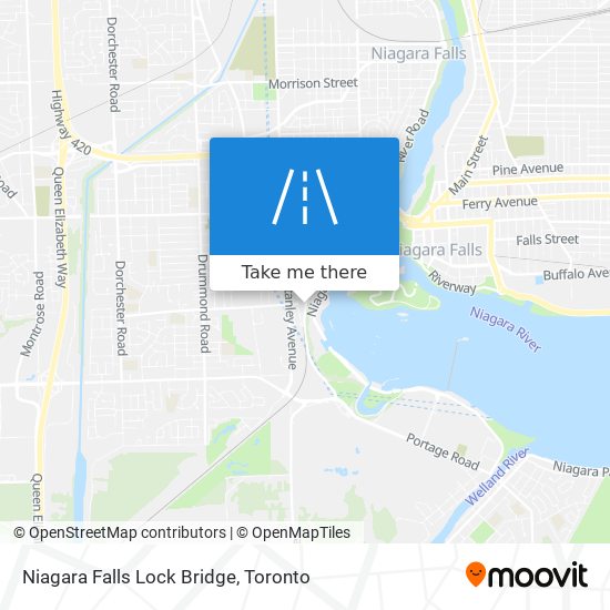Niagara Falls Lock Bridge plan