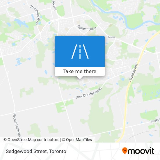 Sedgewood Street map