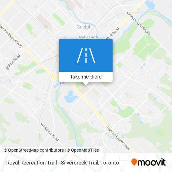 Royal Recreation Trail - Silvercreek Trail map