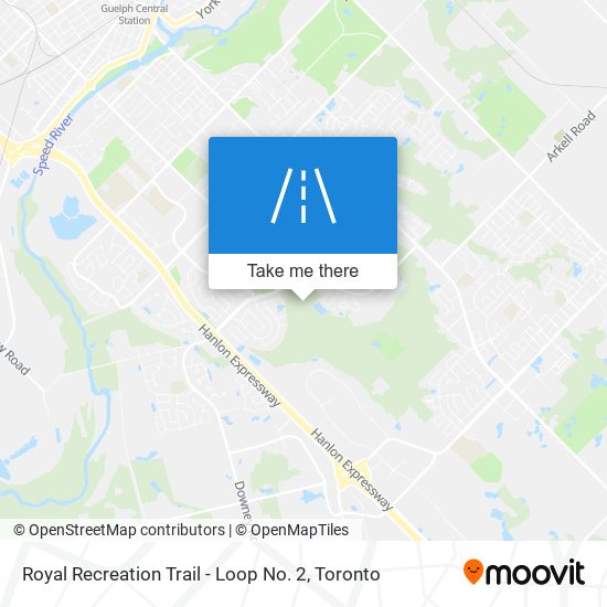 Royal Recreation Trail - Loop No. 2 map
