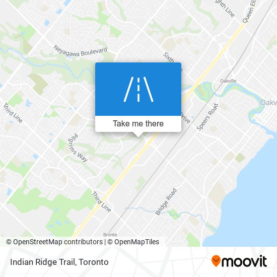 Indian Ridge Trail plan