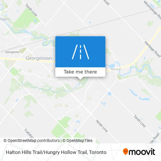 Halton Hills Trail / Hungry Hollow Trail plan