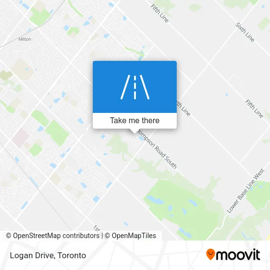 Logan Drive map