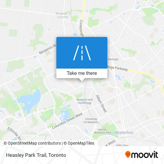 Heasley Park Trail plan