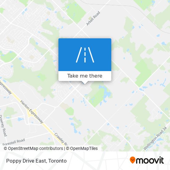 Poppy Drive East plan