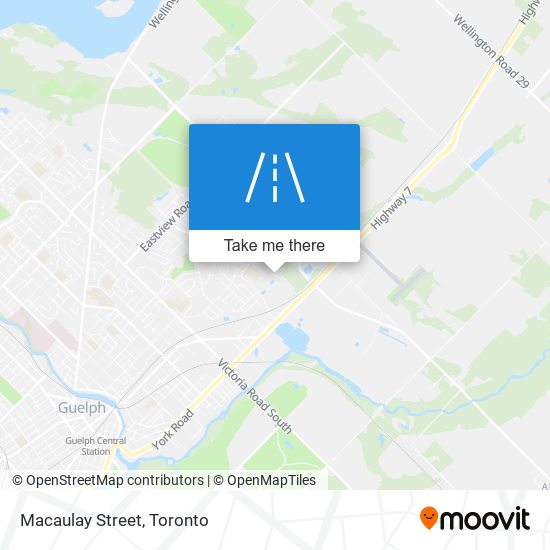 Macaulay Street map