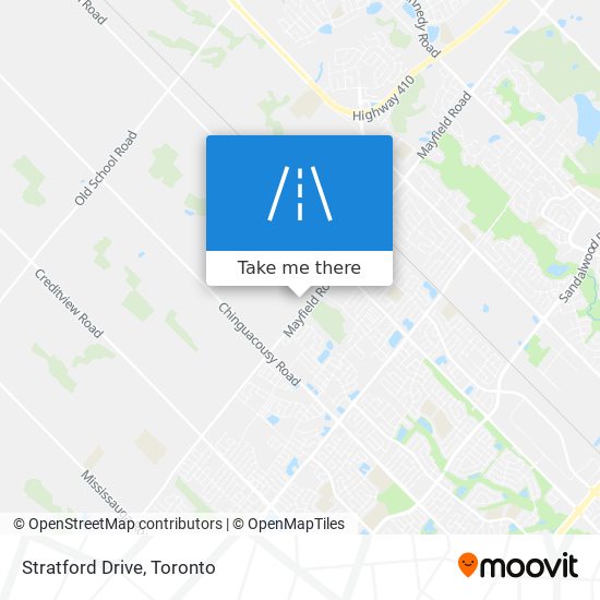 Stratford Drive map