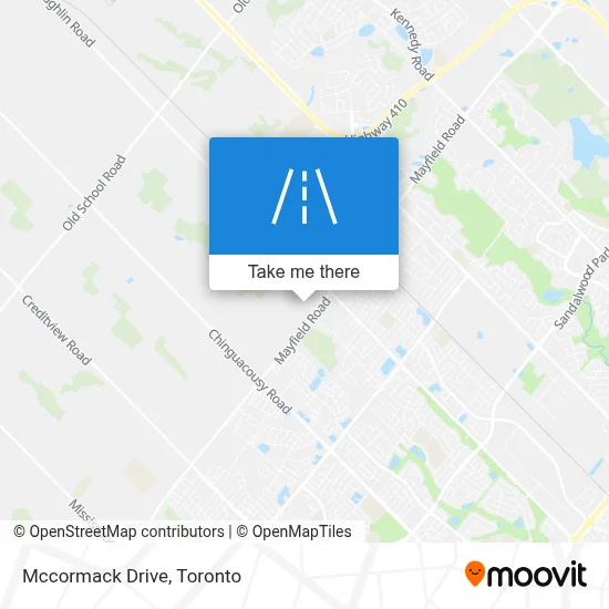 Mccormack Drive map