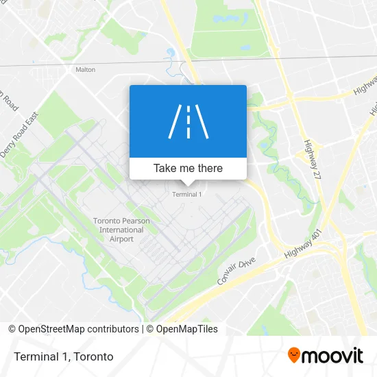 Terminal 1 map