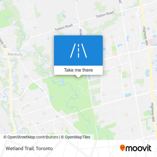 Wetland Trail map