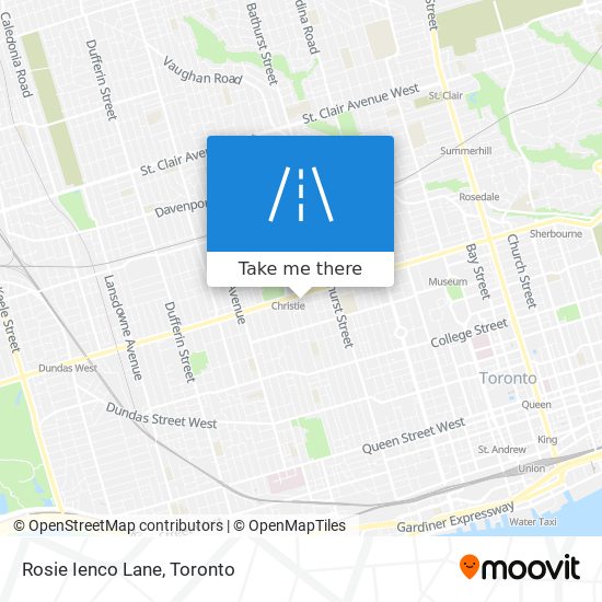 Rosie Ienco Lane plan