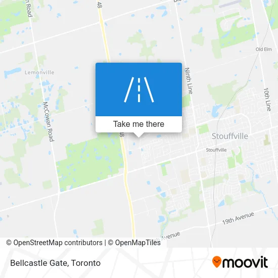 Bellcastle Gate map