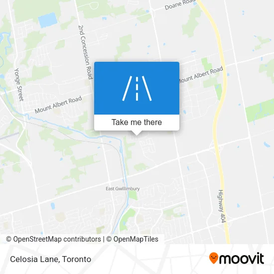 Celosia Lane map