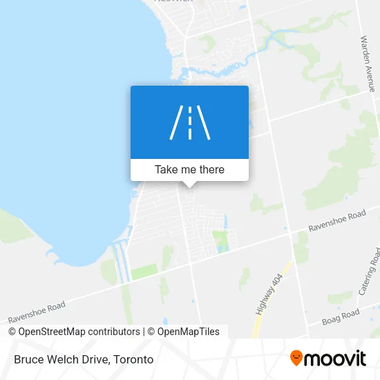 Bruce Welch Drive plan