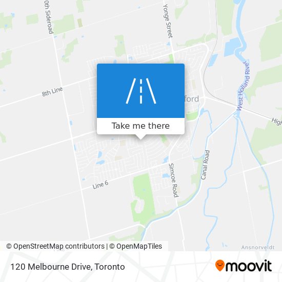 120 Melbourne Drive map