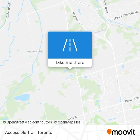 Accessible Trail map