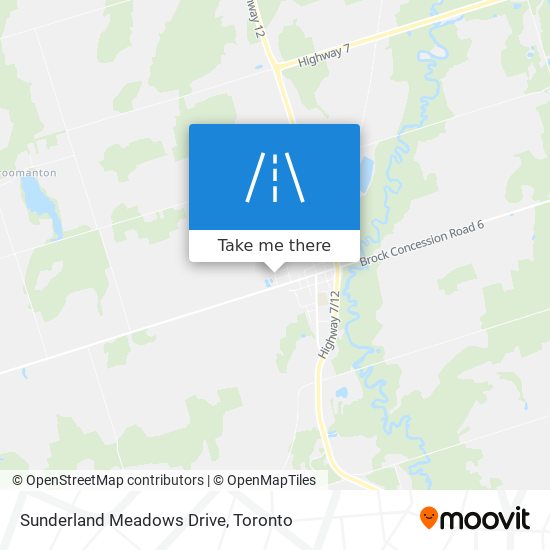 Sunderland Meadows Drive plan