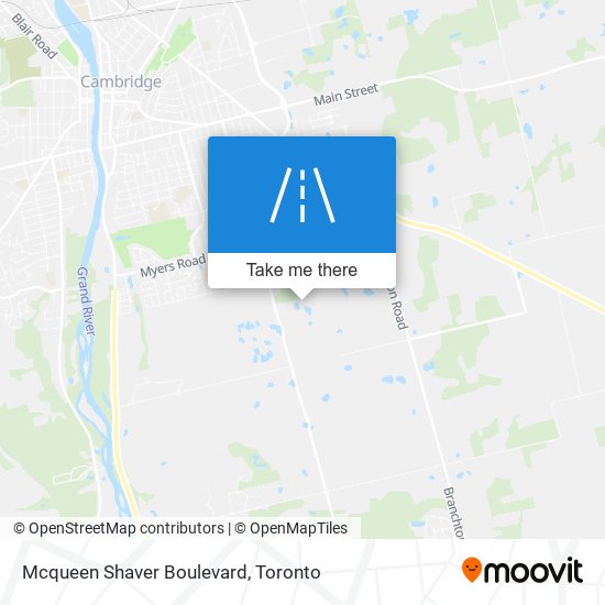 Mcqueen Shaver Boulevard map